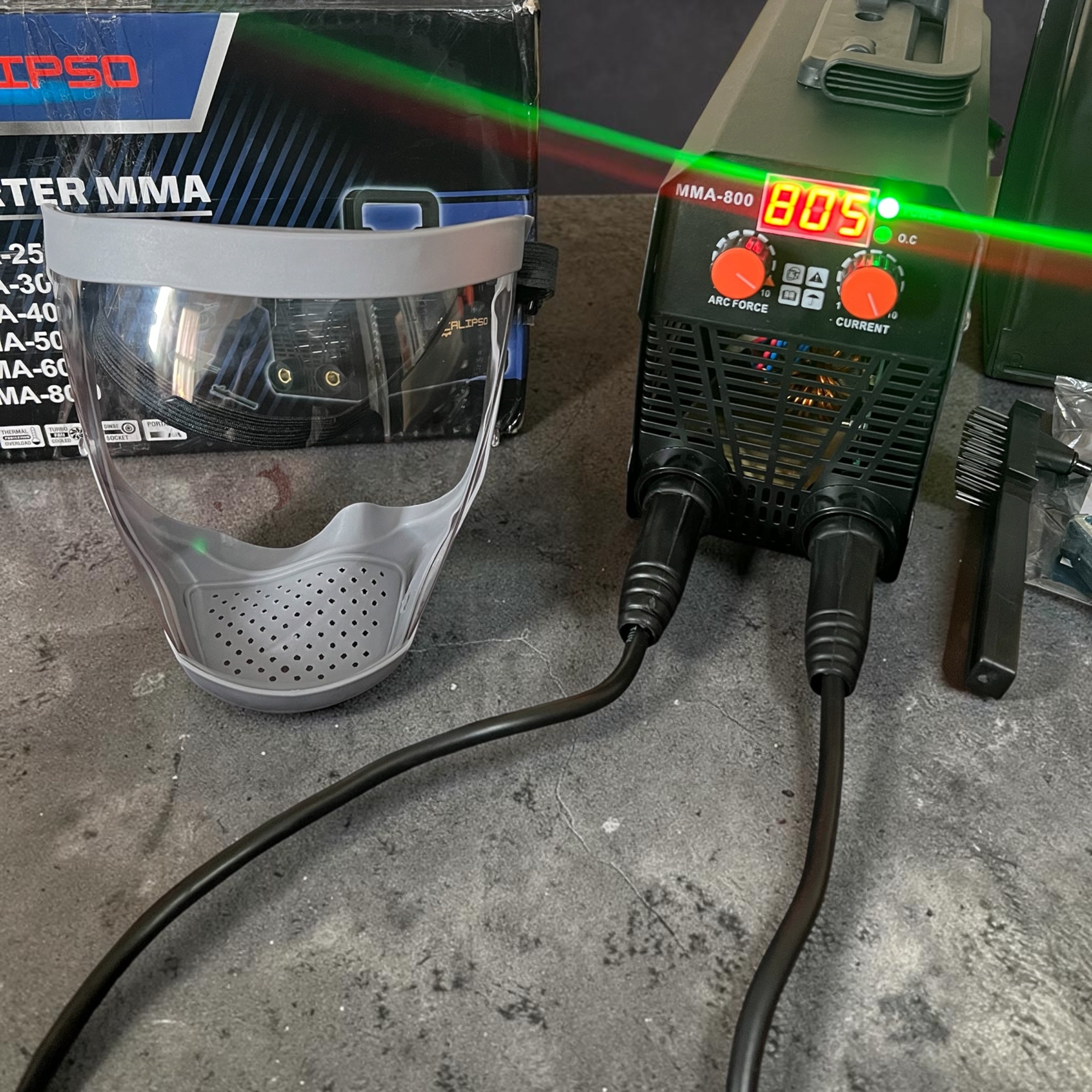 Poste a souder Calipso 800A + Masque