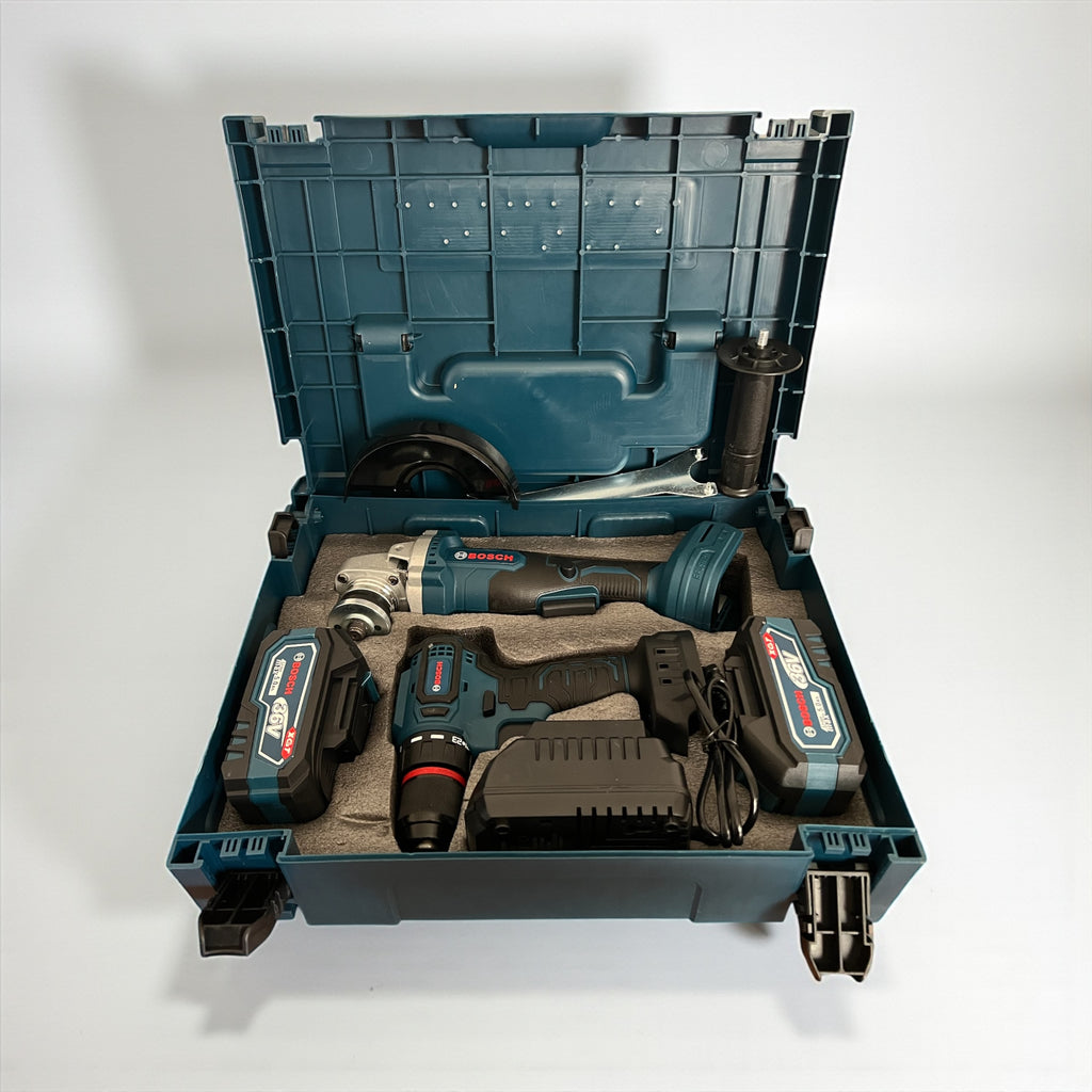 Kit Bosch visseuse + Tronconneuse